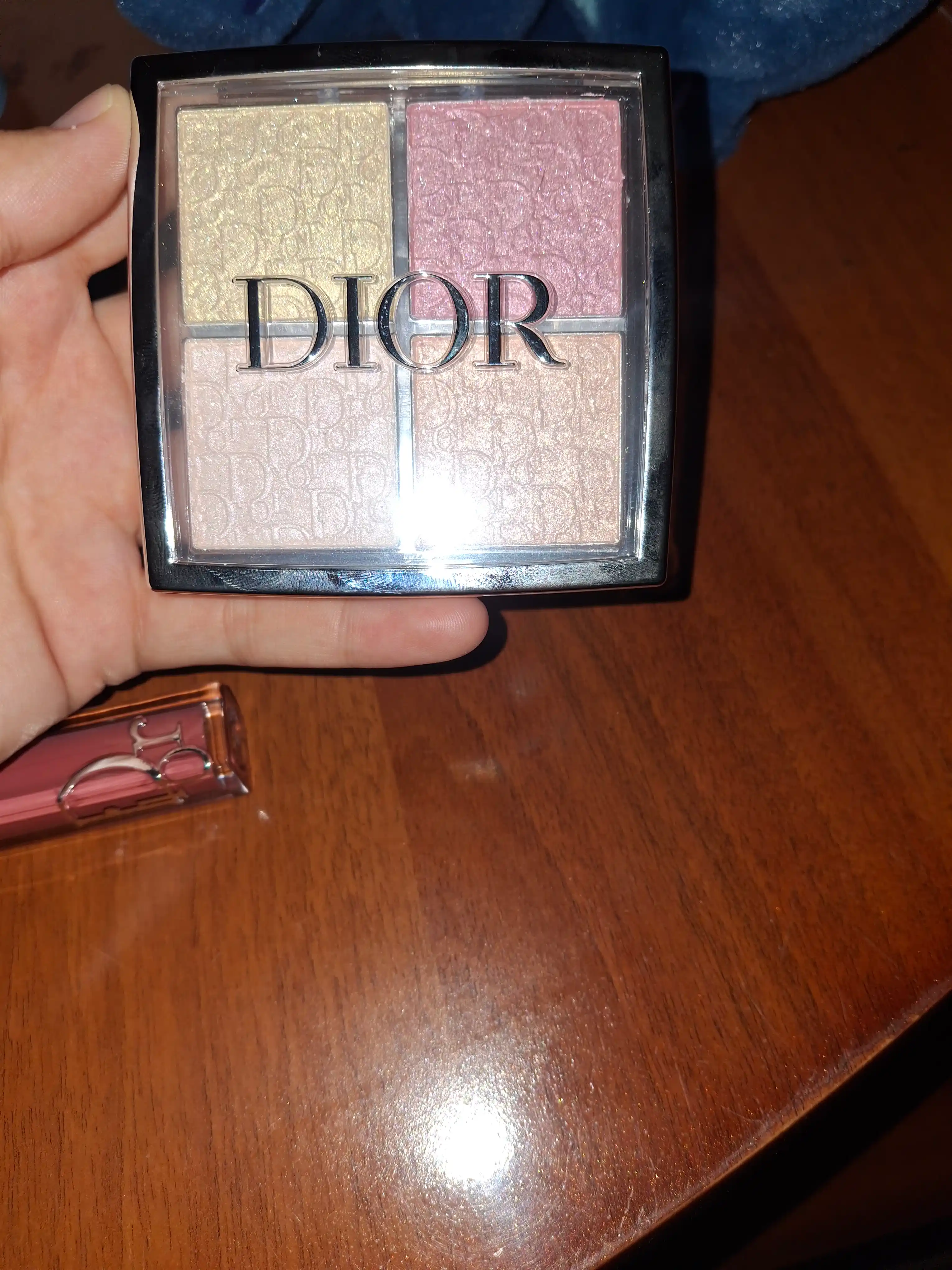Палетка для лица xайлайтер va rumyana, DIOR