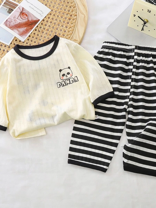 Kiyim to‘plami, paxta, uy kiyim, 1-5 yosh, pijama bollalar kiyimi