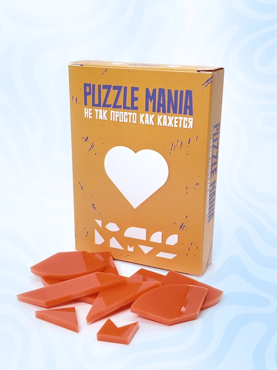 Tangram boshqotirma PUZZLE MANIA, bolalar va kattalar uchun stressga qarshi boshqotirma