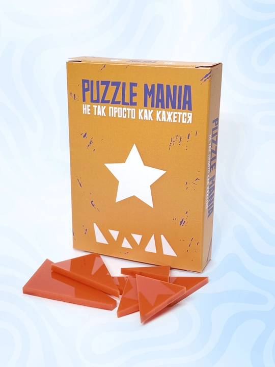 Tangram boshqotirma PUZZLE MANIA, bolalar va kattalar uchun stressga qarshi boshqotirma