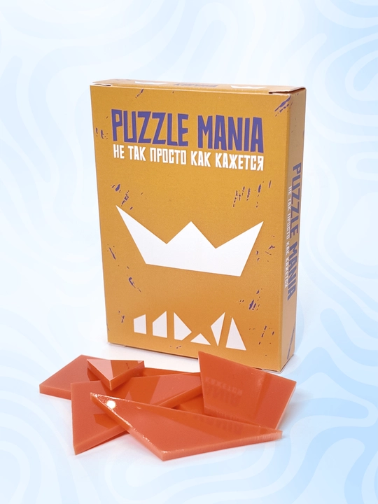Tangram boshqotirma PUZZLE MANIA, bolalar va kattalar uchun stressga qarshi boshqotirma