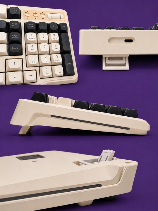 Kompyuter uchun LUNIX simli klaviatura va sichqoncha to‘plami, USB ulanishli