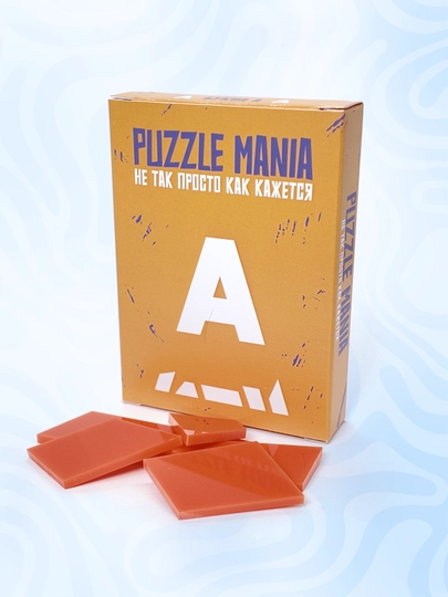 Tangram boshqotirma PUZZLE MANIA, bolalar va kattalar uchun stressga qarshi boshqotirma