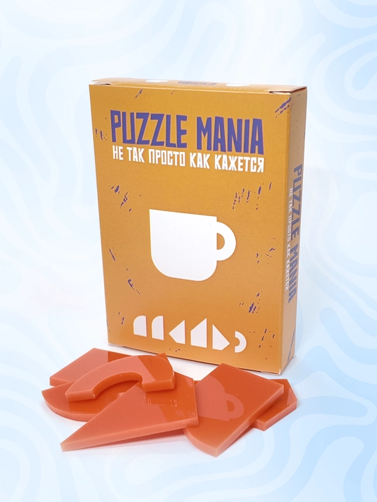 Tangram boshqotirma PUZZLE MANIA, bolalar va kattalar uchun stressga qarshi boshqotirma