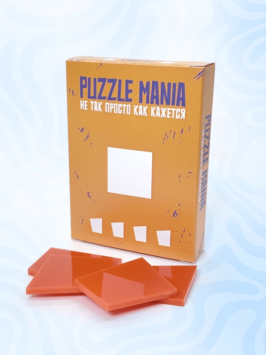 Tangram boshqotirma PUZZLE MANIA, bolalar va kattalar uchun stressga qarshi boshqotirma