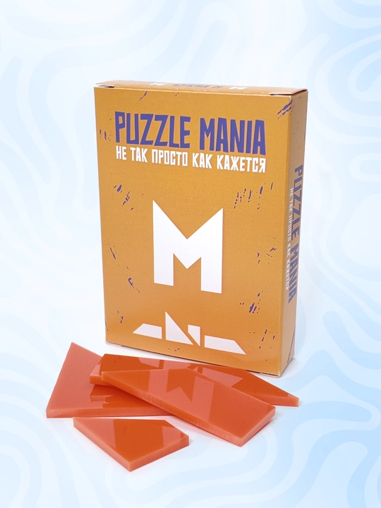 Tangram boshqotirma PUZZLE MANIA, bolalar va kattalar uchun stressga qarshi boshqotirma