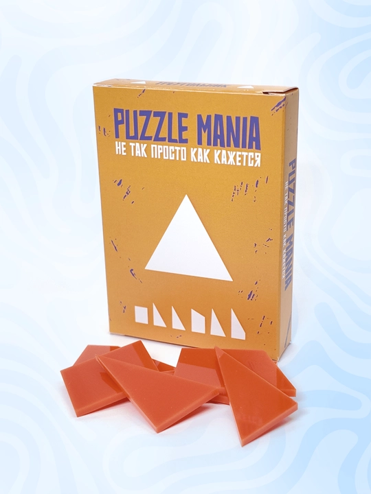 Tangram boshqotirma PUZZLE MANIA, bolalar va kattalar uchun stressga qarshi boshqotirma