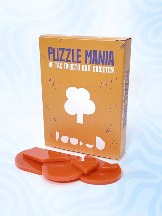 Tangram boshqotirma PUZZLE MANIA, bolalar va kattalar uchun stressga qarshi boshqotirma