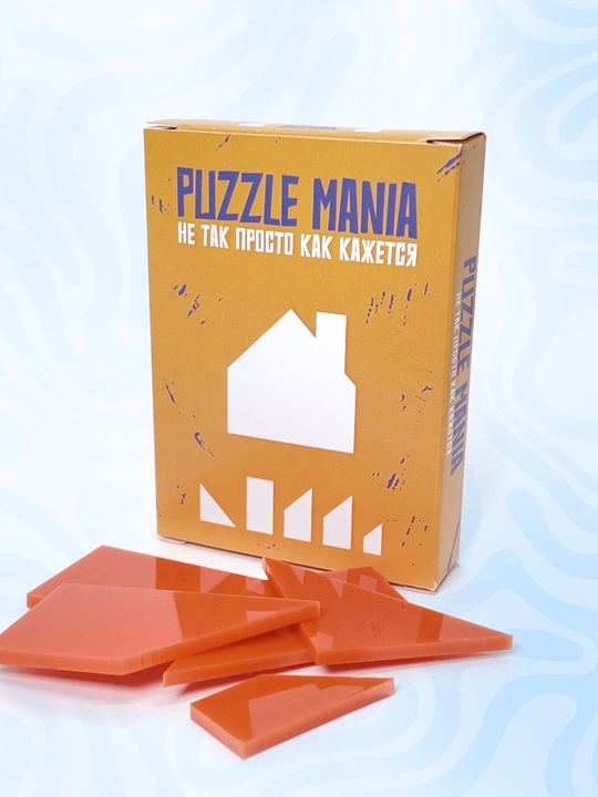 Tangram boshqotirma PUZZLE MANIA, bolalar va kattalar uchun stressga qarshi boshqotirma