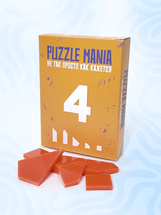 Tangram boshqotirma PUZZLE MANIA, bolalar va kattalar uchun stressga qarshi boshqotirma