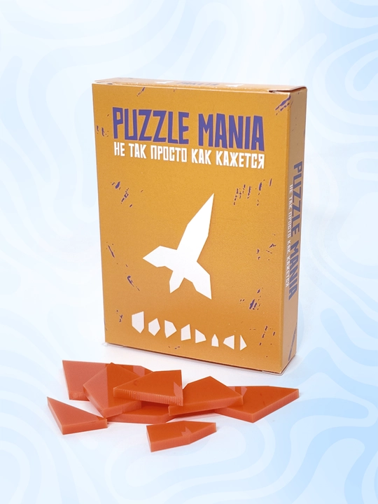 Tangram boshqotirma PUZZLE MANIA, bolalar va kattalar uchun stressga qarshi boshqotirma