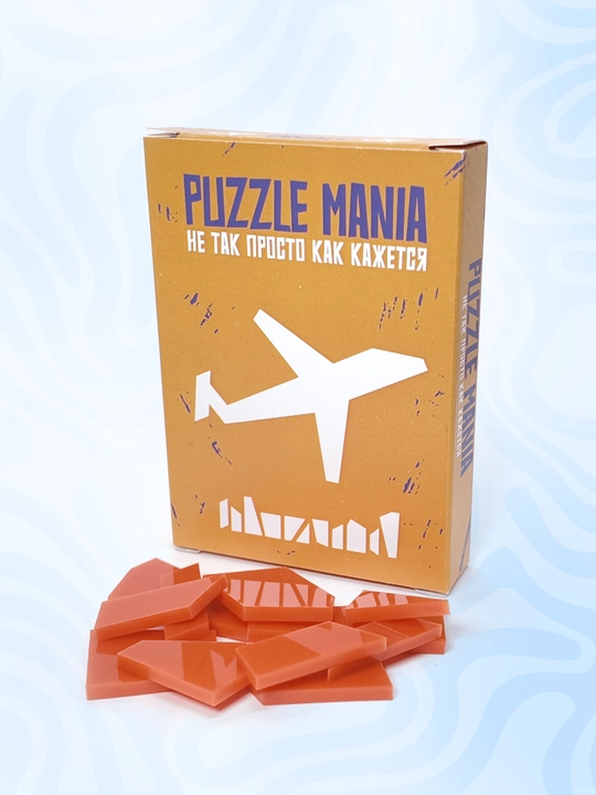 Tangram boshqotirma PUZZLE MANIA, bolalar va kattalar uchun stressga qarshi boshqotirma