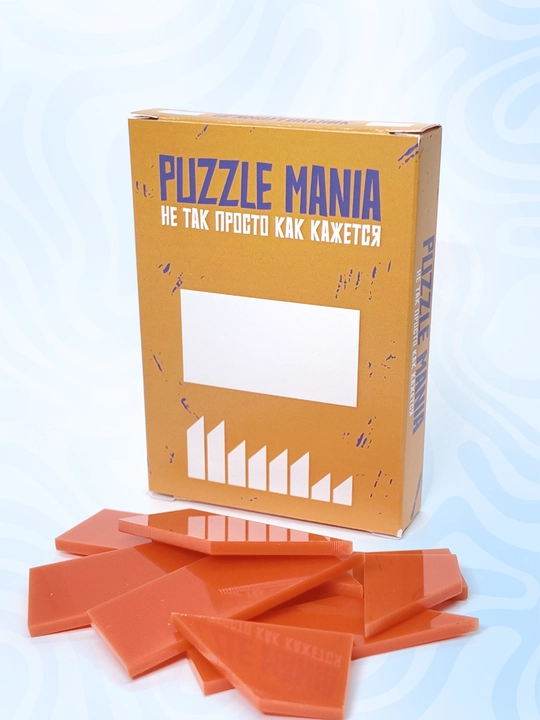 Tangram boshqotirma PUZZLE MANIA, bolalar va kattalar uchun stressga qarshi boshqotirma