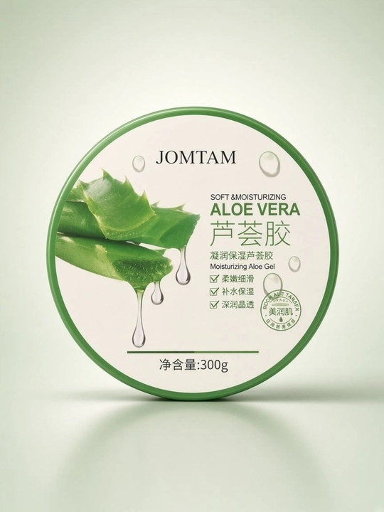 Гель для лица и тела Jomtam Aloe Vera омолаживающий