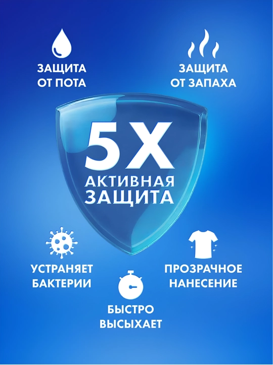 Антиперспирант гелевый Gillette Arctic Ice, 70 мл