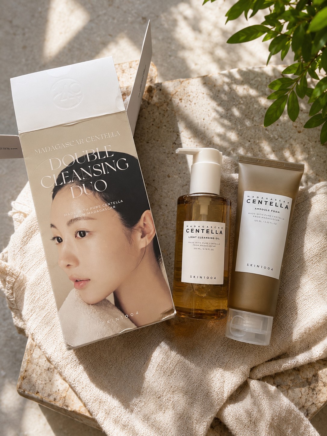 Набор двухэтапного очищения Madagascar Centella Double Cleansing Duo SKIN1004
