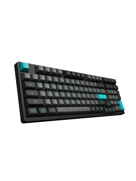 Akko 3098B mexanik klaviaturasi, 108 ta tugma, Bluetooth/USB, RGB, 3000 mA·soat