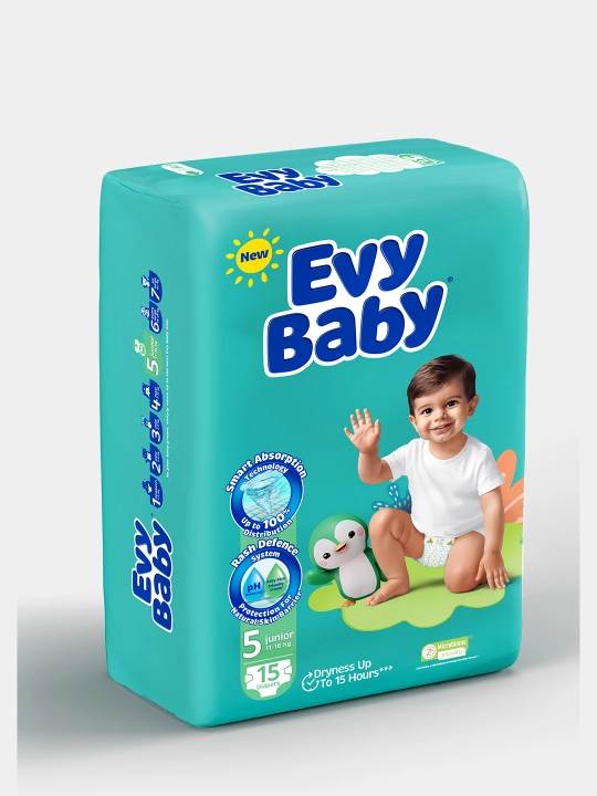 EVY BABY BDPR JNR STD 15*8 EXP26 bolalar tagliklari №5 - 