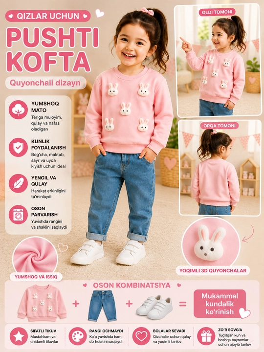 Кофта для девочки - 