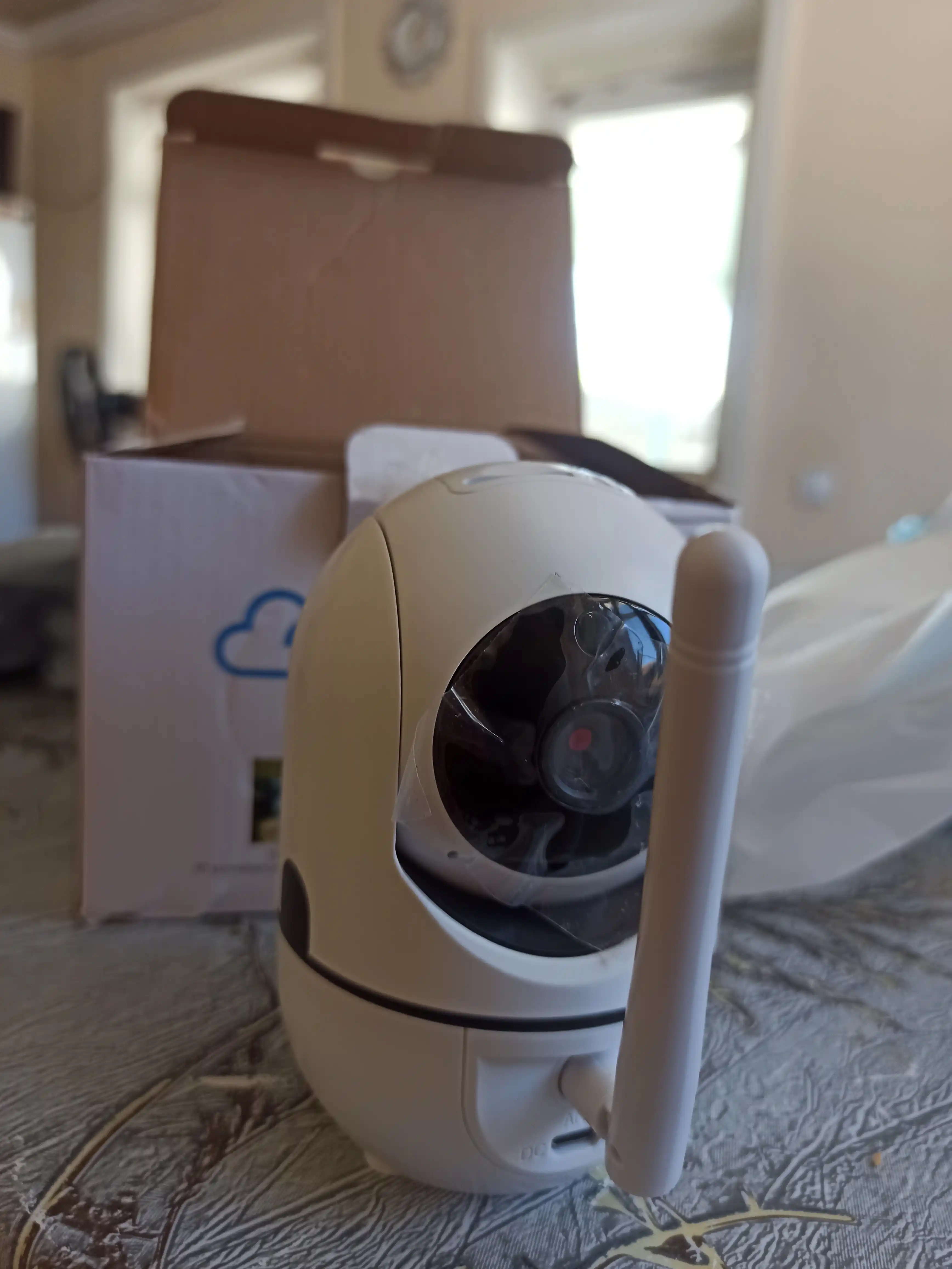 Видеоняня WiFi 360°, IP камера видеонаблюдения для дома, Full HD 1080P