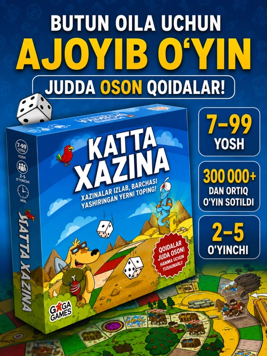 Katta daydi stol o‘yini, bolalar va kattalar uchun o‘yinlar