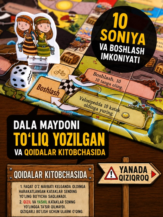 Katta daydi stol o‘yini, bolalar va kattalar uchun o‘yinlar