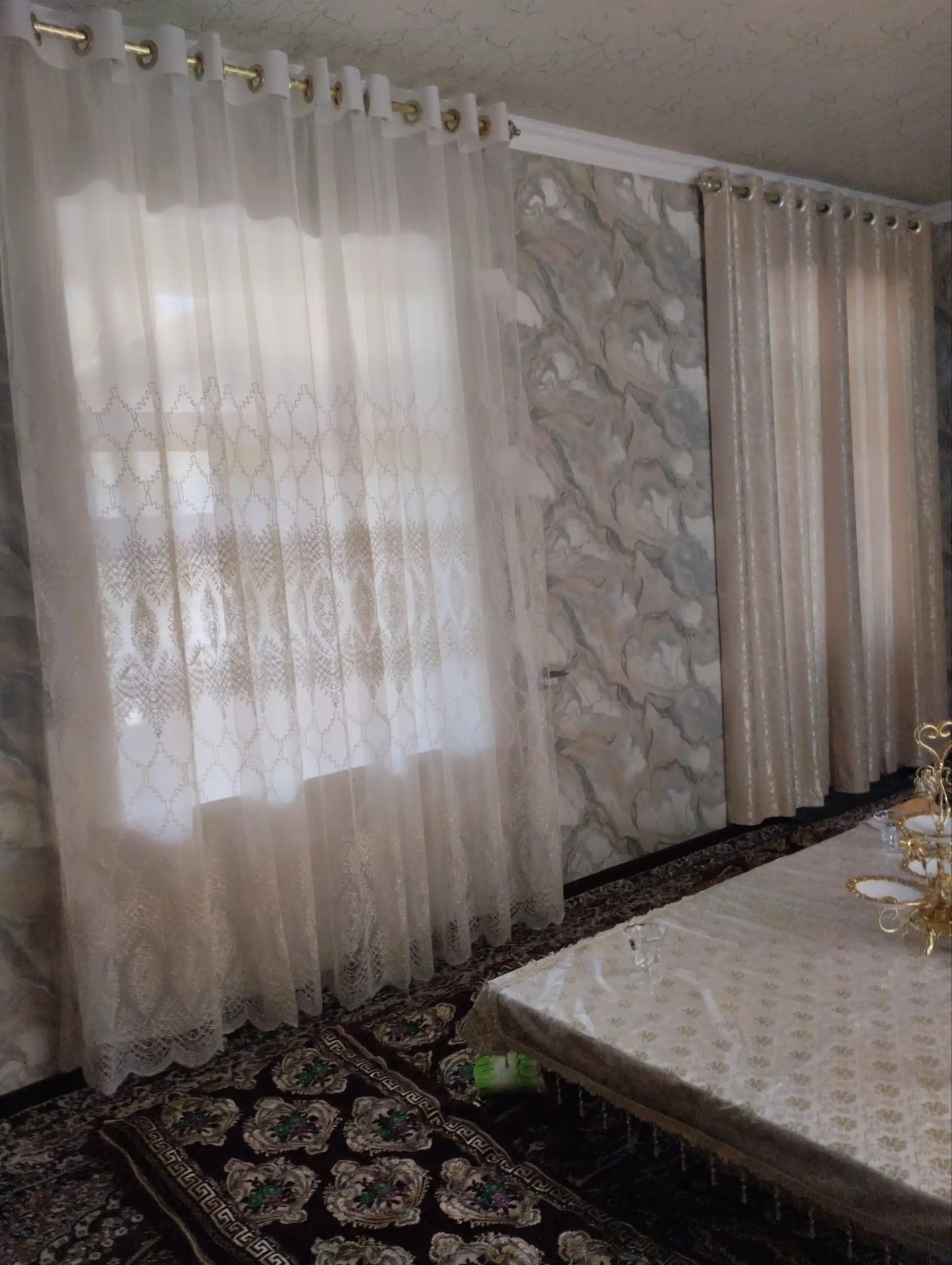 Тюлевые шторы для спальни, гостиницы, бального зала, кухни