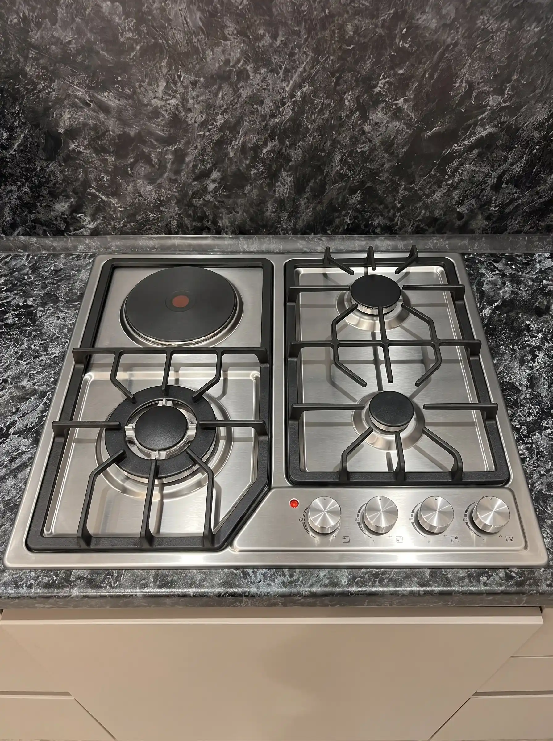 Hantaji pishirish paneli, 4 ta gaz / kombo 3+1