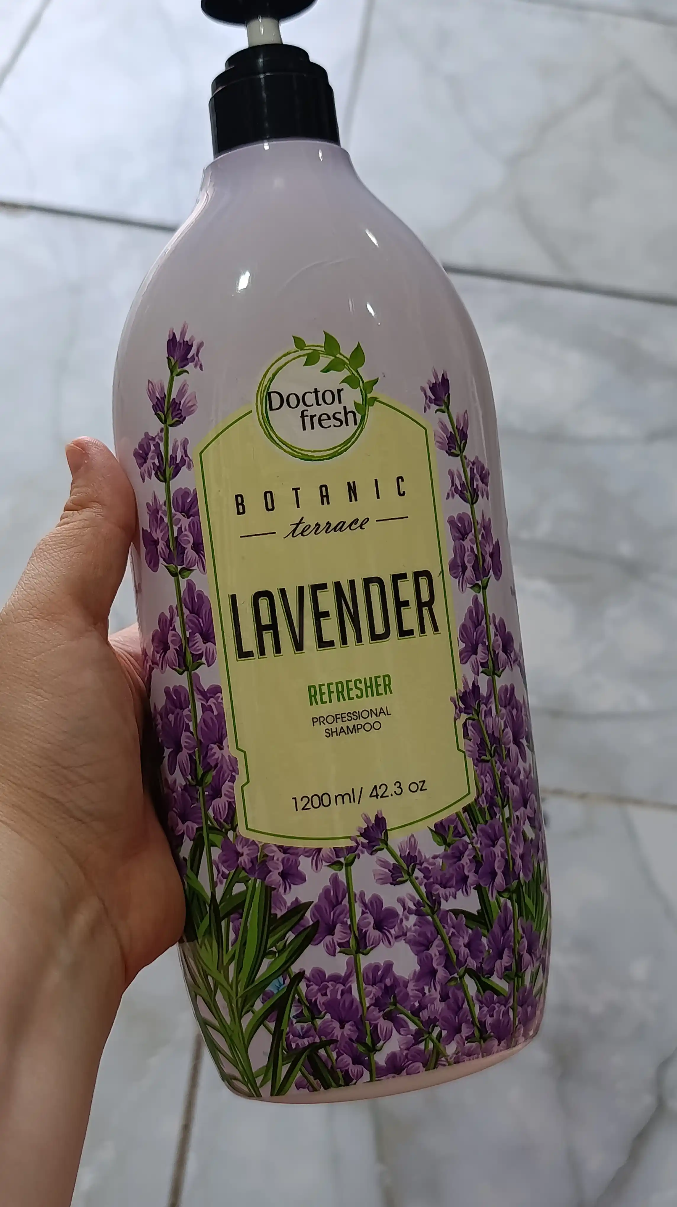 Doctor Fresh "Botanic Terrace" shampuni, barcha turdagi sochlar uchun, 1200 ml