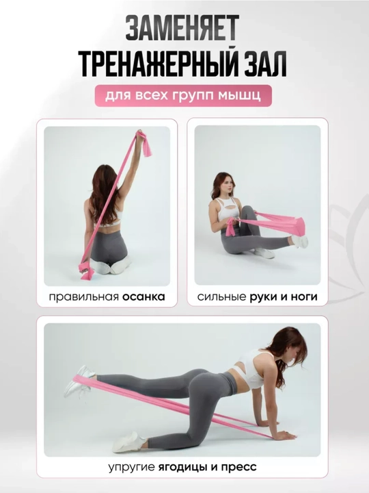 Эластичная фитнес лента, резинка для фитнеса, 150 * 15 см