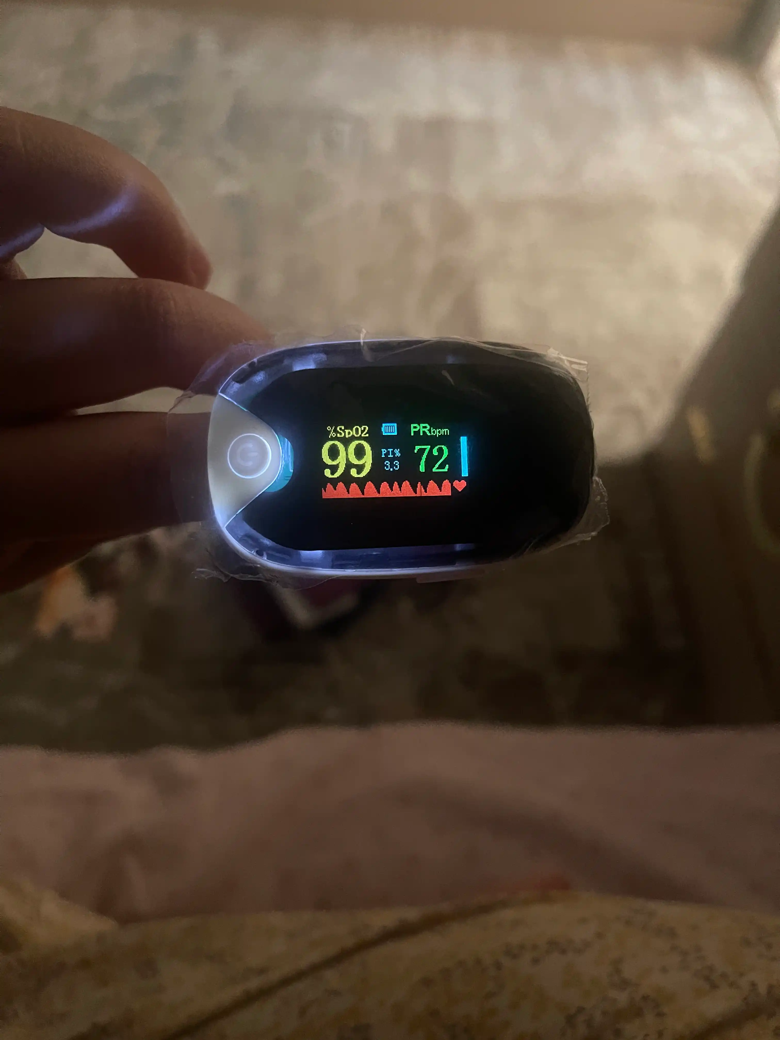 Puls oksimetri, avtomatik qon kislorodi va puls o'lchagich