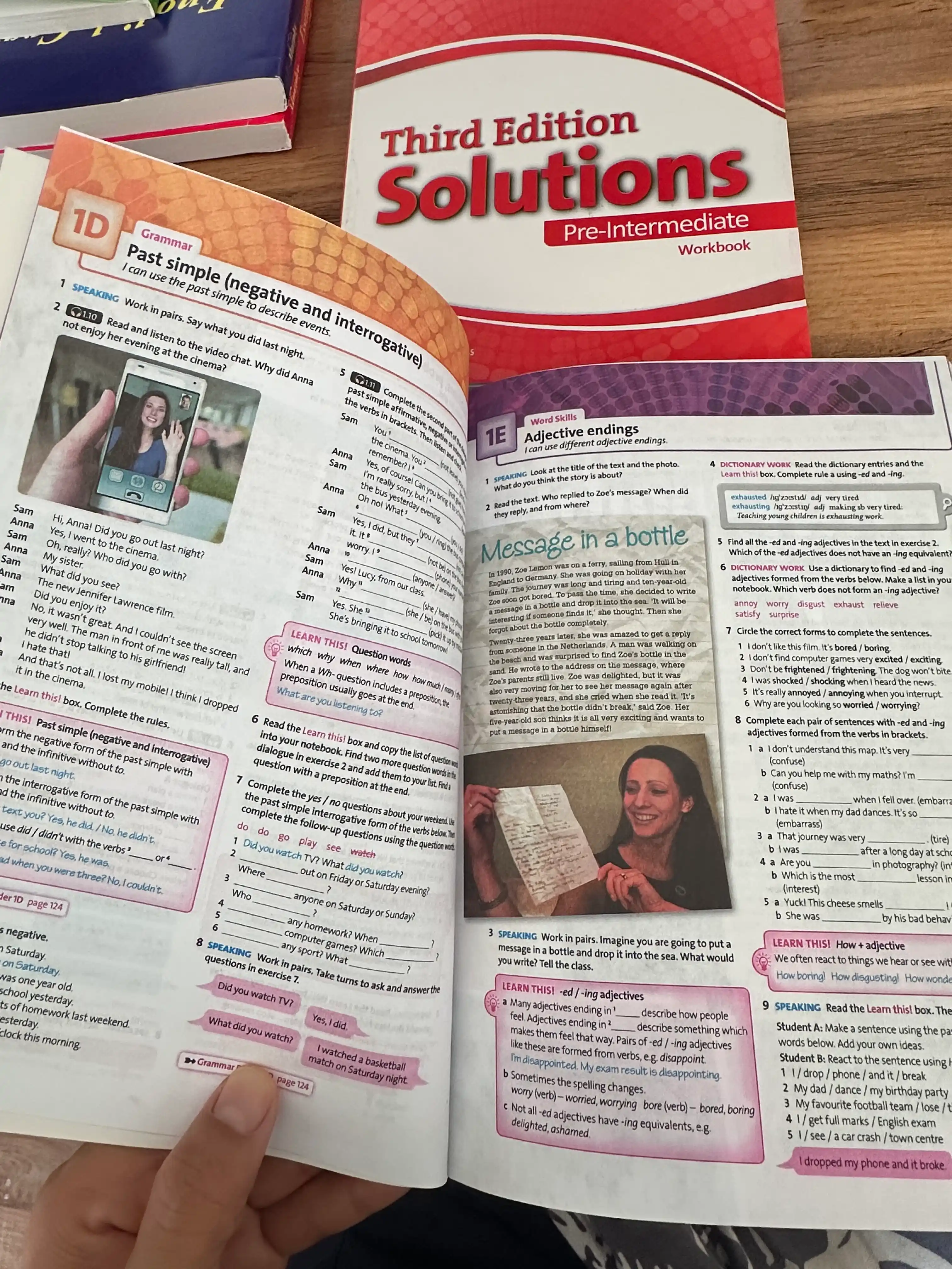 Solutions. Pre-Intermediate. Third Edition. Student's Book+Workbook