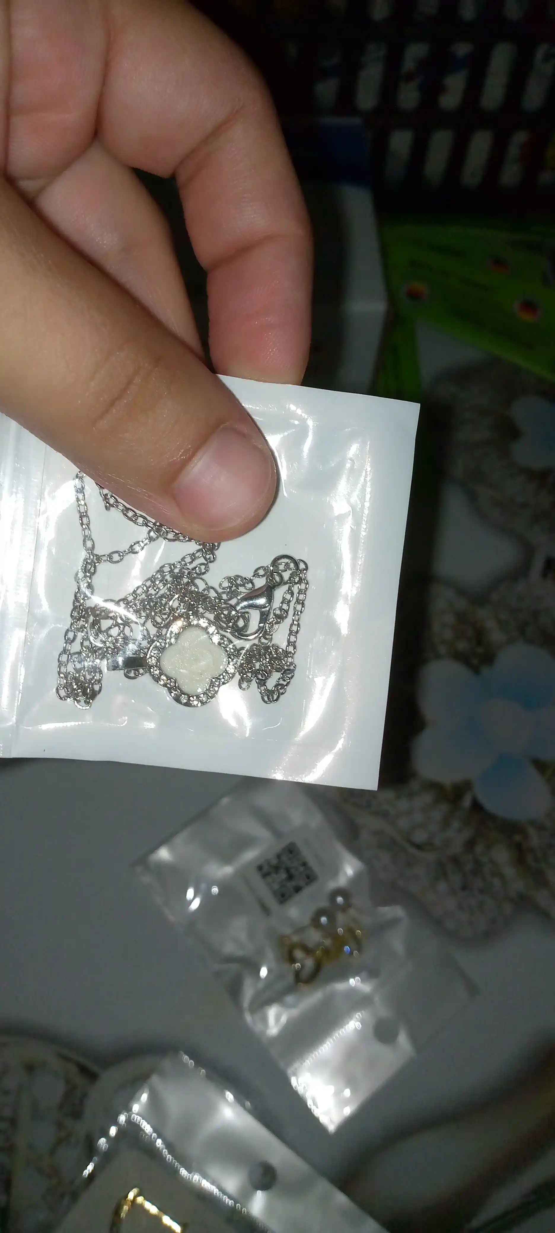 Женская цепочка в стиле Van Cleef, Нержавеющая сталь
