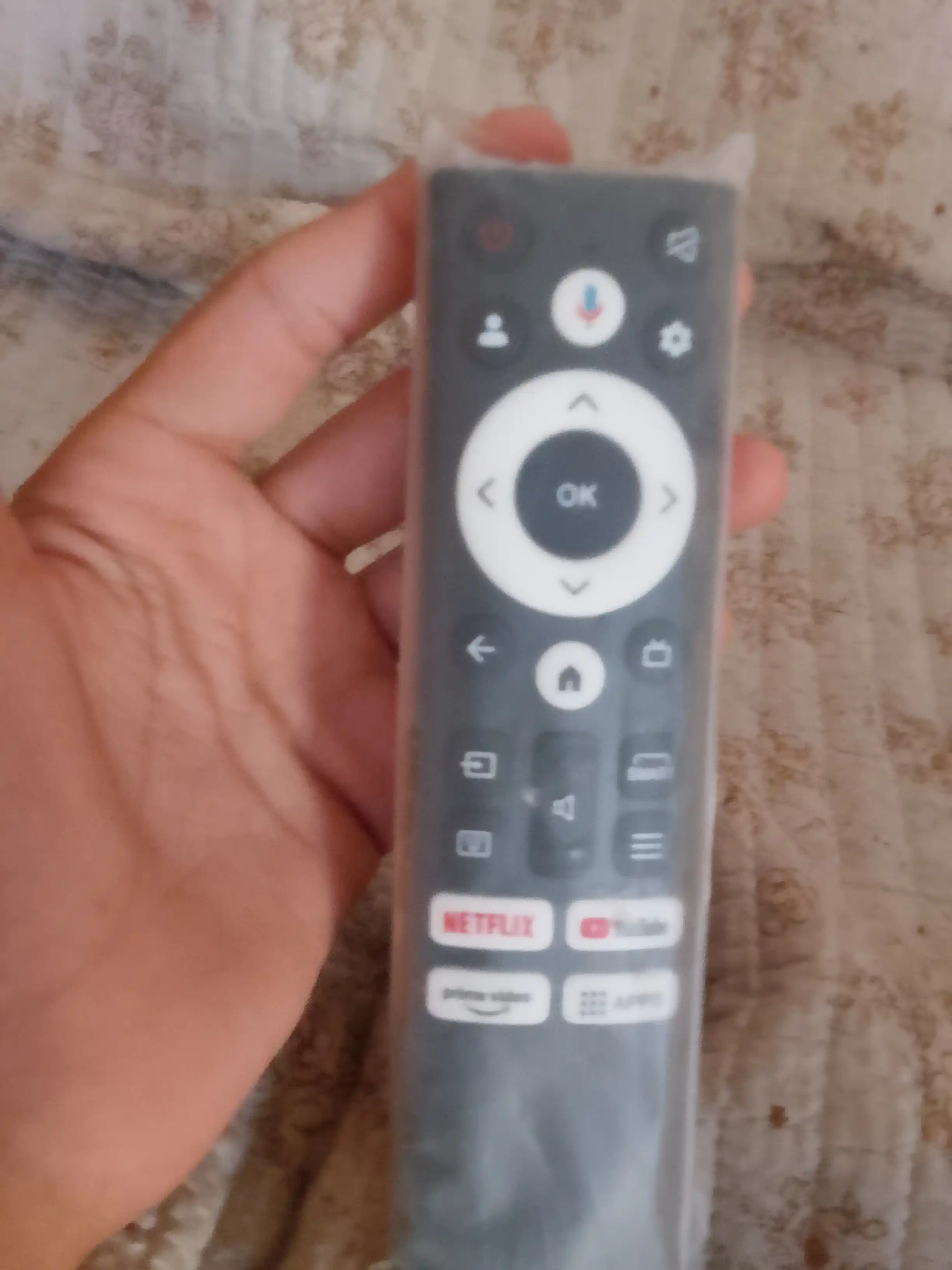 ARTEL SHIVAKI Smart TV uchun ovozli pult, Google Assistant, YouTube va Netflix tugmali