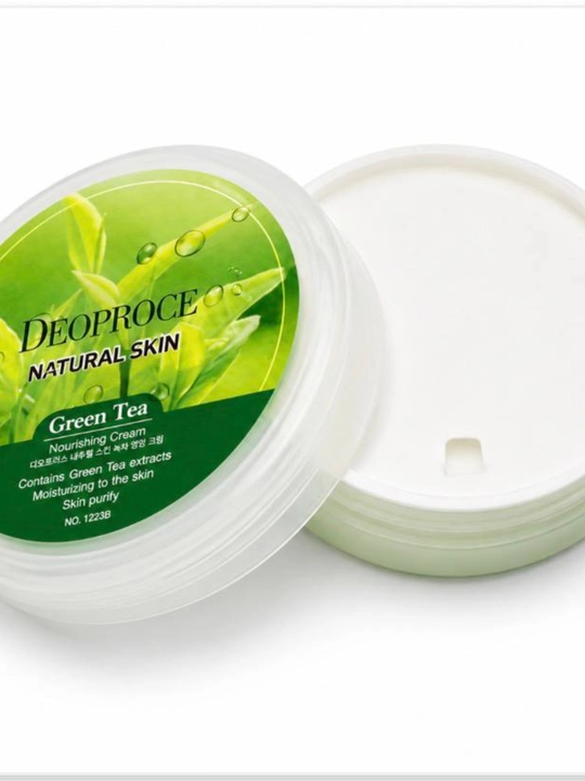 DEOPROCE Clean & Deep Olive Cleansing Cream Yuz uchun tozalovchi krem