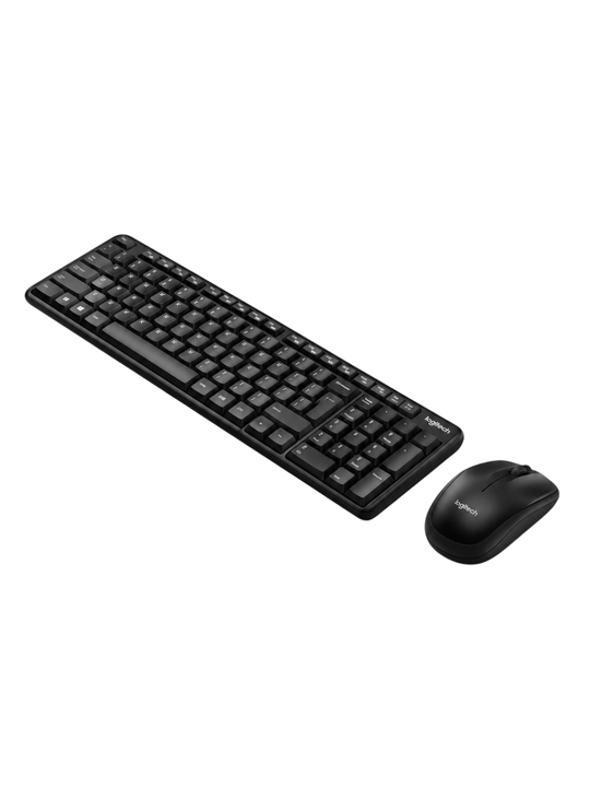 Клавиатура и мышь Logitech MK220, беспроводной комплект, радиус до 10 м