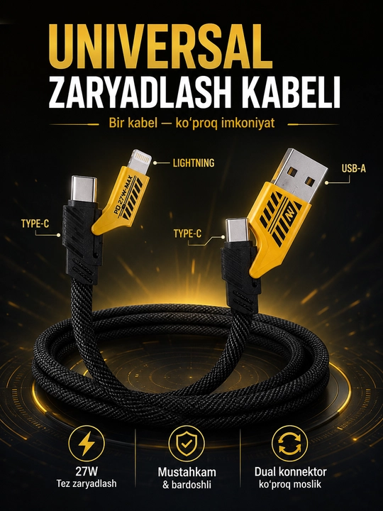 Быстрое зарядное устройство USB-C Type-C с кабелем для iPhone Samsung телефонов