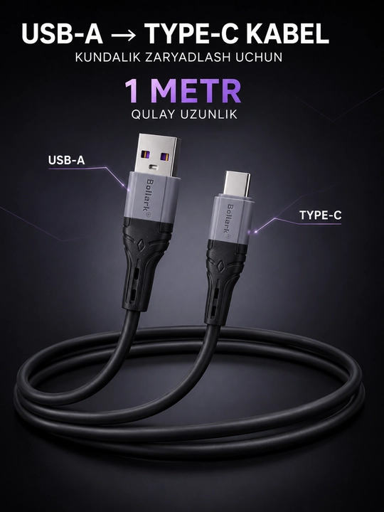 Быстрое зарядное устройство USB-C Type-C с кабелем для iPhone Samsung телефонов