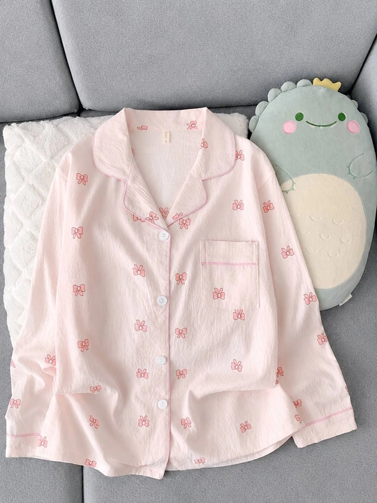 Ayollar uchun uzun yengli uzun shimli pijama – kuz, qish va bahor uchun