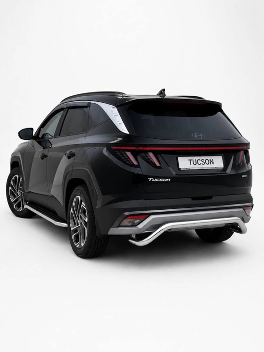 Hyundai Tuscon uchun old va orqa bamper himoyasi - 