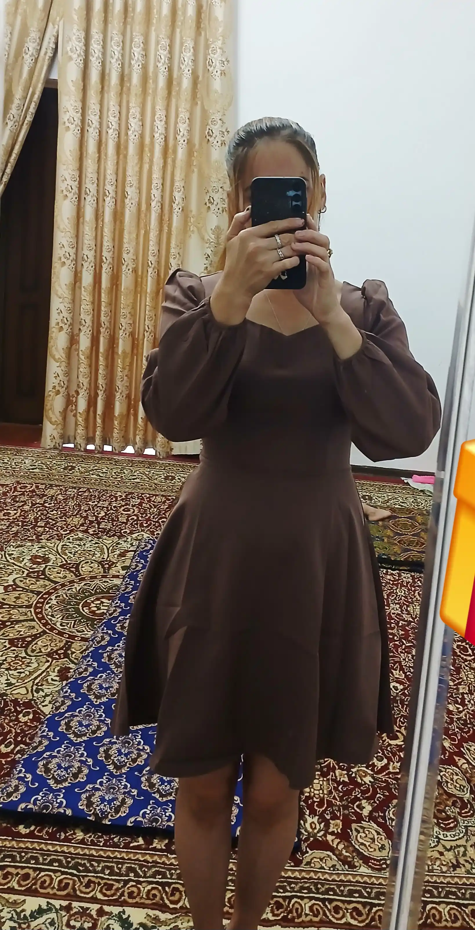Платье женское, c длинным рукавом, классическое, офисное