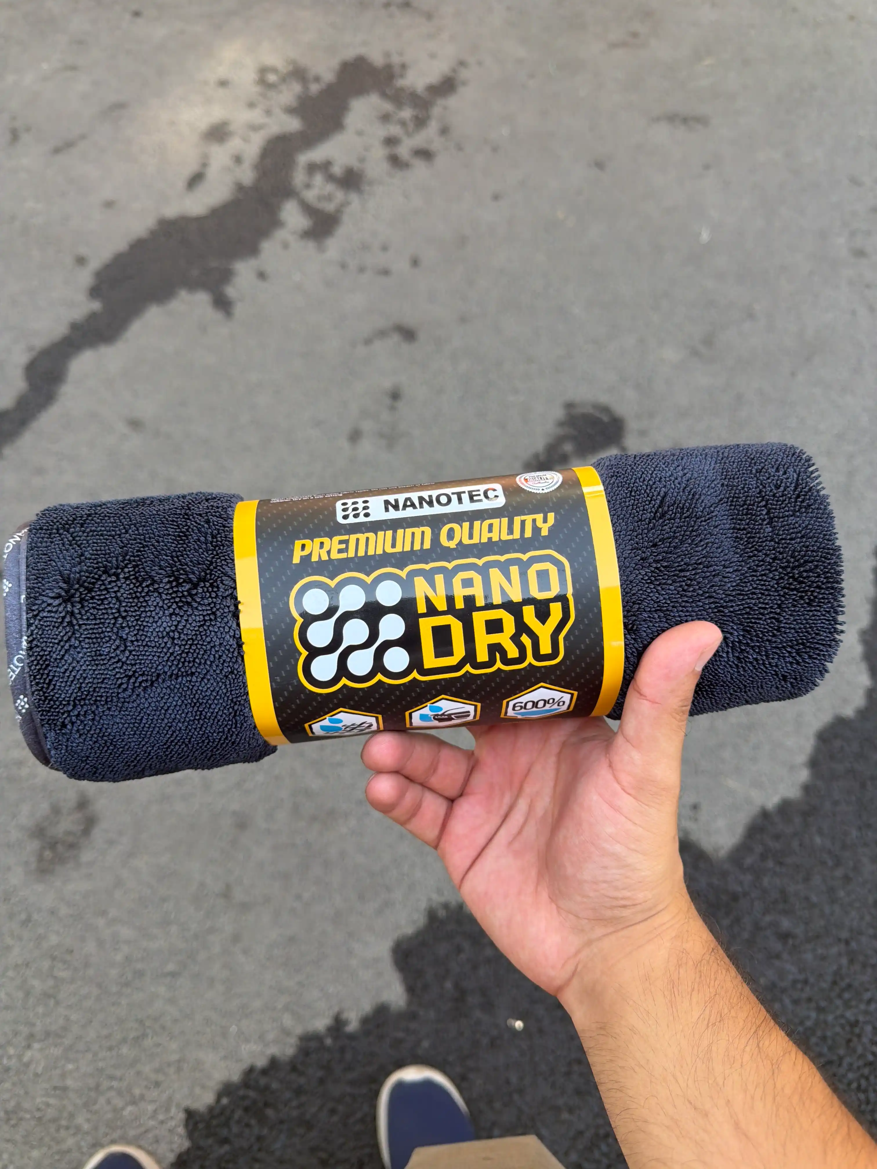 Nano Dry mikforfibra sochiq - avtomobil uchun latta - 55x75 sm - 1 qavat