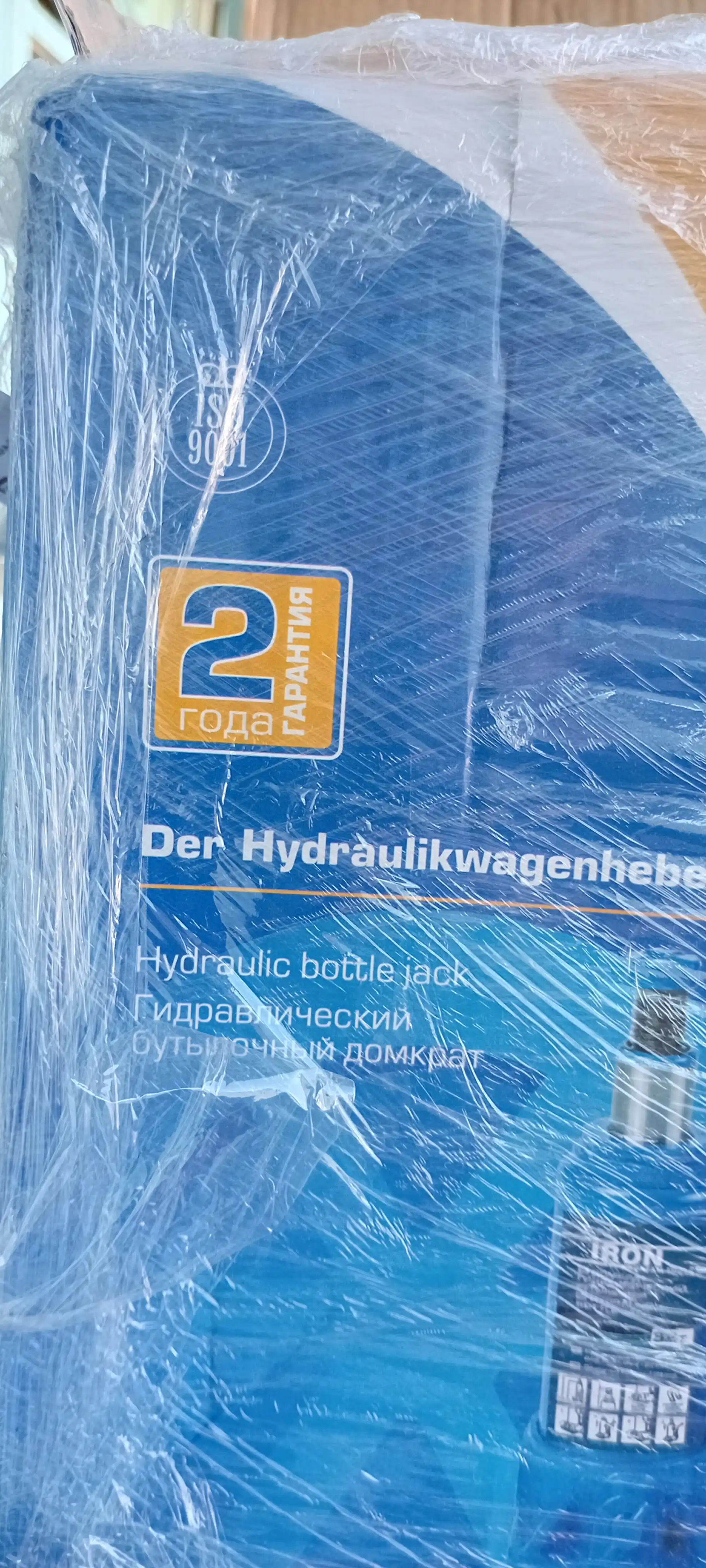 Domkratlar 2 tonndan 100 tonnagacha gidravlik butilka, mustahkamlangan, avtomobil uchun