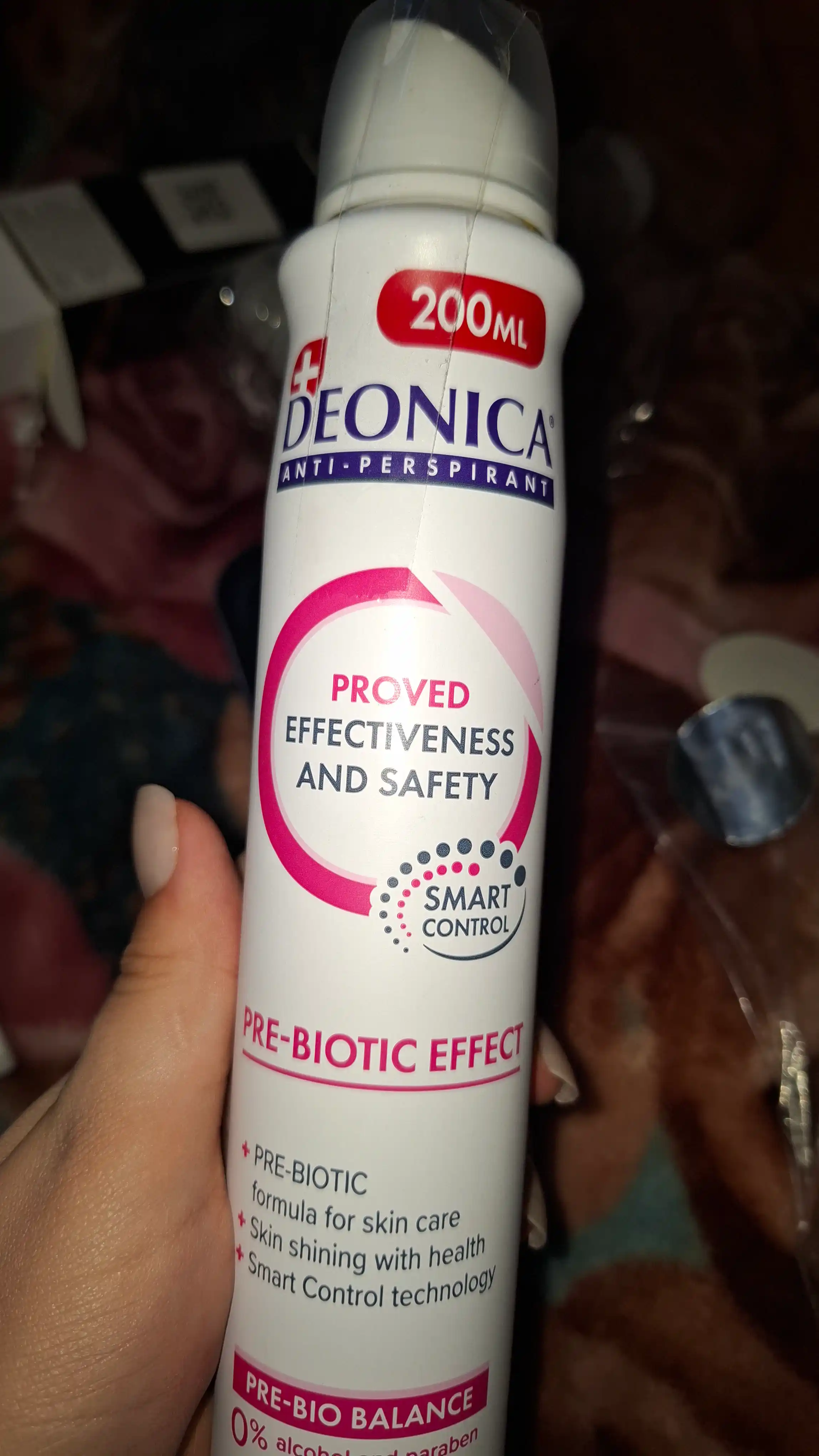 Дезодорант антиперспирант женский спрей Deonica Pre-Biotic Эффект 200 мл