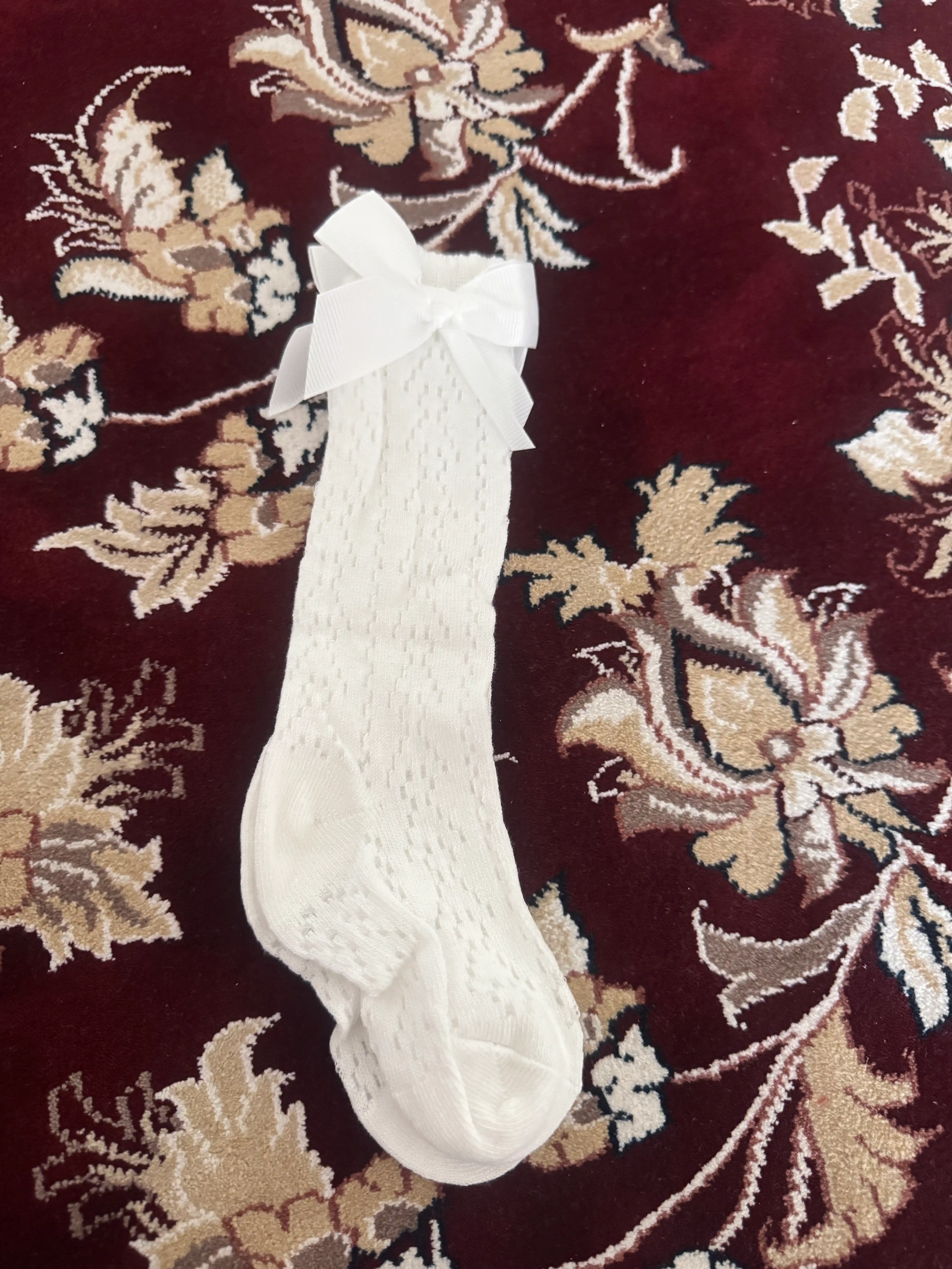 Гольфы для девочек, детские, размер от 0-3 год, в упаковке 1 пара