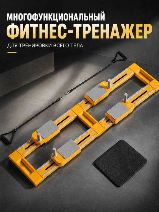 Fitnes trenajor platformasi, uy mashqlari uchun qo‘l va oyoq sport anjomi - 