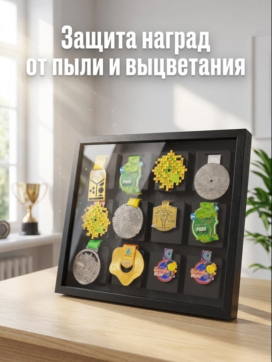 Devordagi medal uchun ilmoq, medallar ushlagichi, 12 qavatli mukofotlar organizeri