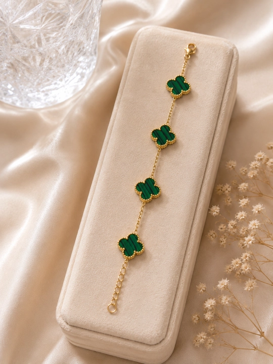 Браслеты для женщин и девушек Van Cleef, не меняет цвет и не темнеет - 