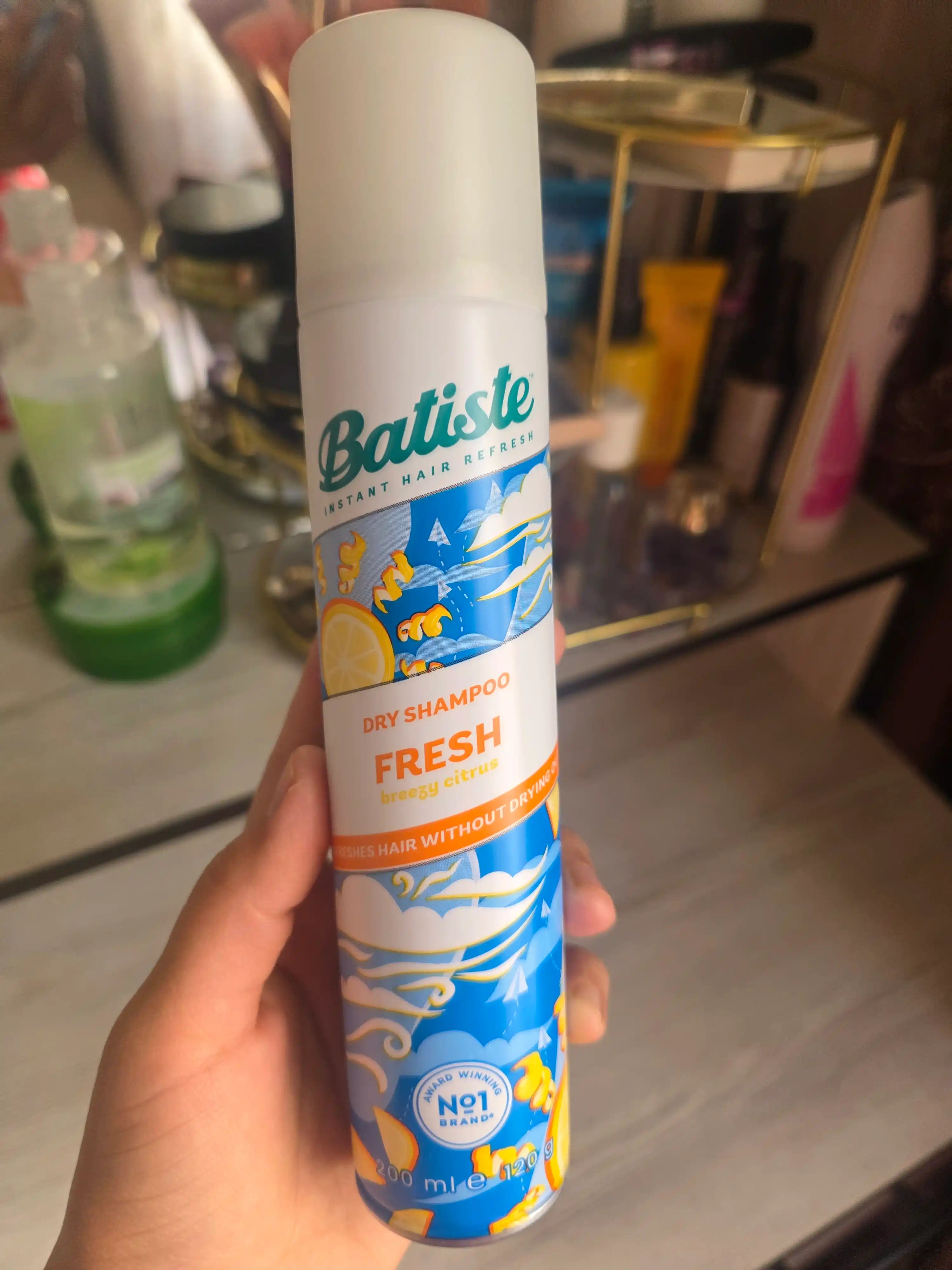 Batiste Original Classic Fresh Quruq shampun barcha soch turlari uchun
