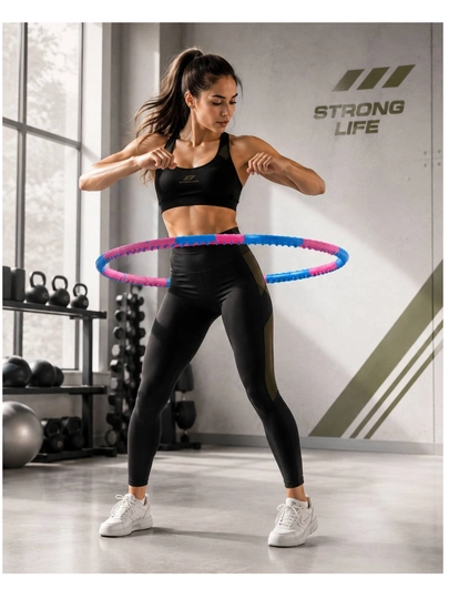 Magnit elementli Dynamic Hoop JS-6008 massaj halqasi, yig‘iladigan